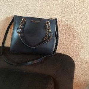 Michael Kors crossbody handbag, navy blue, small size